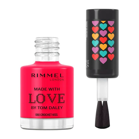 Nail polish Rimmel London Made With Love by Tom Daley Nº 300 Glaston berry 8 ml