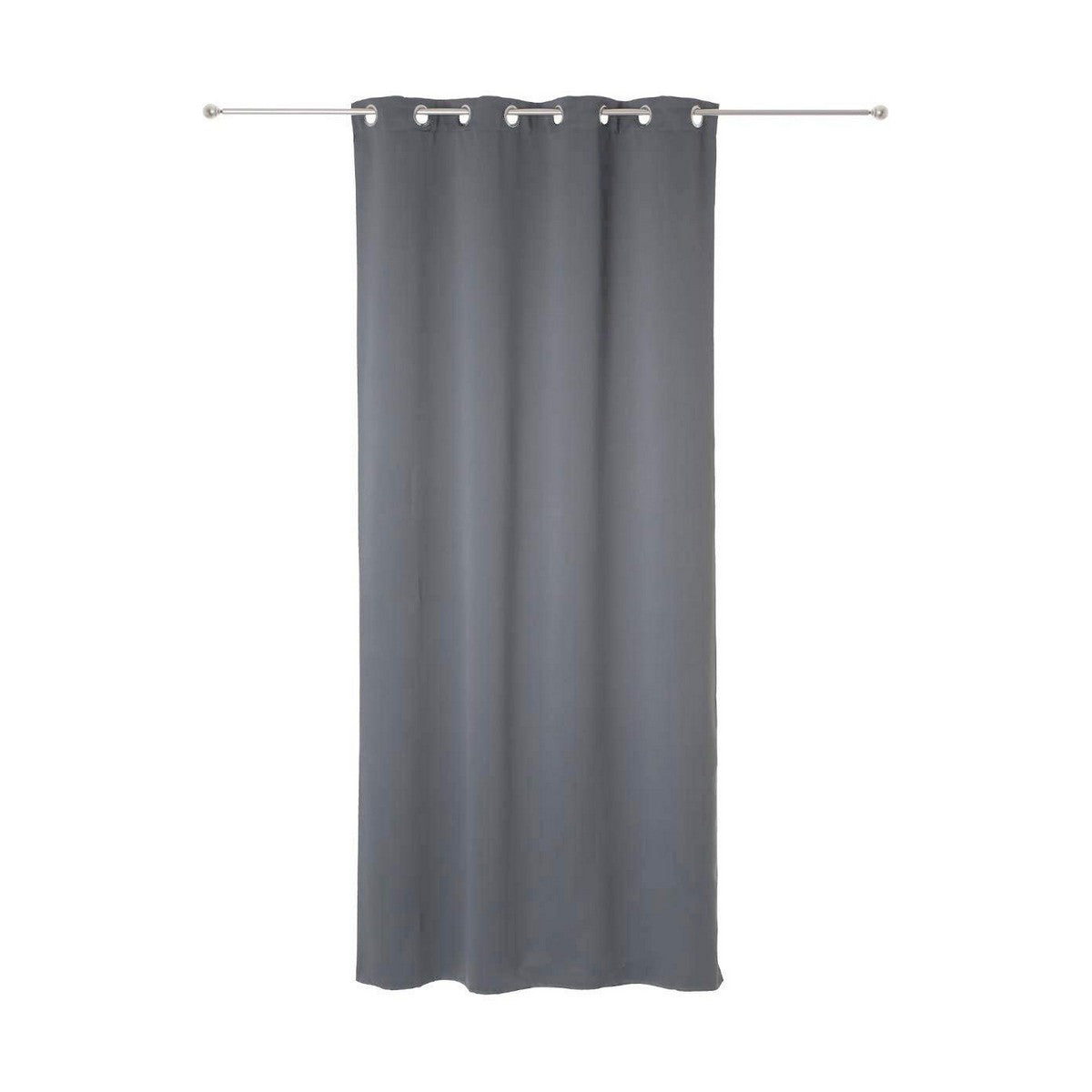 Perdele Atmosphera Opac Gri Poliester 2 Unități (135 x 240 cm) Atmosphera