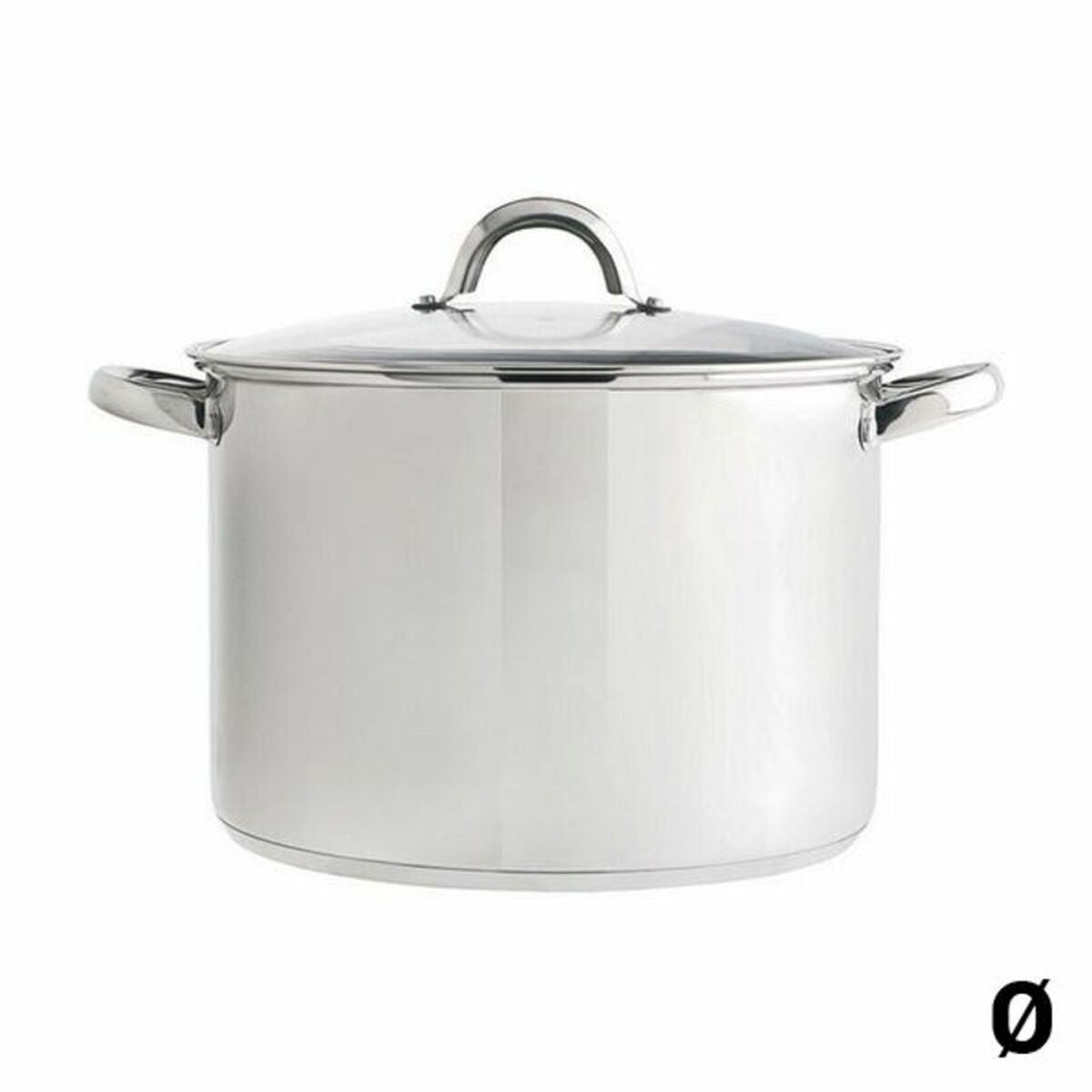 Oală cu Capac de Sticlă Quid Oțel inoxidabil - www.goemag.com