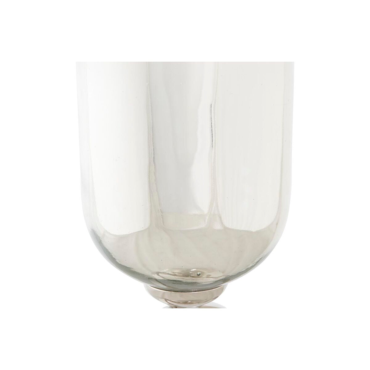 Vază DKD Home Decor Șampanie Geam Aluminiu (15 x 15 x 56 cm) DKD Home Decor