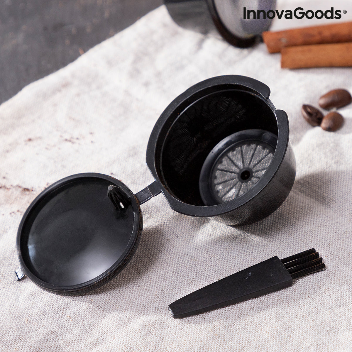 Set de 3 capsule de cafea reutilizabile Redol InnovaGoods InnovaGoods