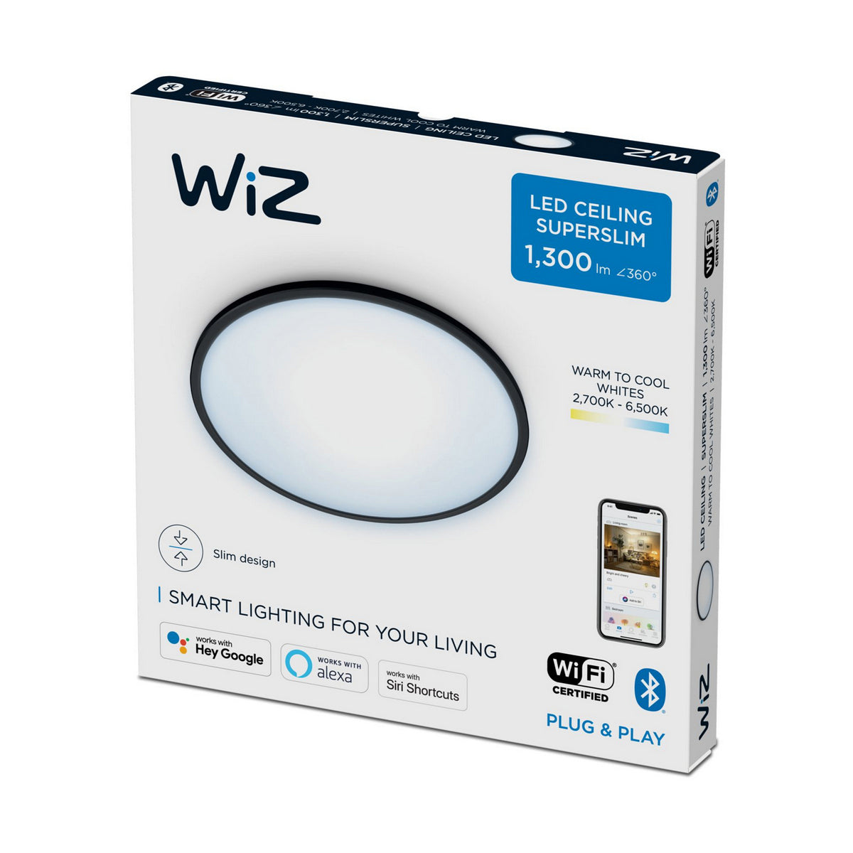 Lustră Philips Wiz 14W Tavan fals 1300 lm Philips