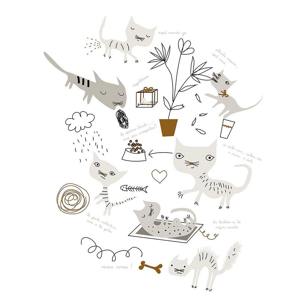 Capac nordic Panzup Cats (240 x 220 cm) (Pat 150/160) - www.goemag.com