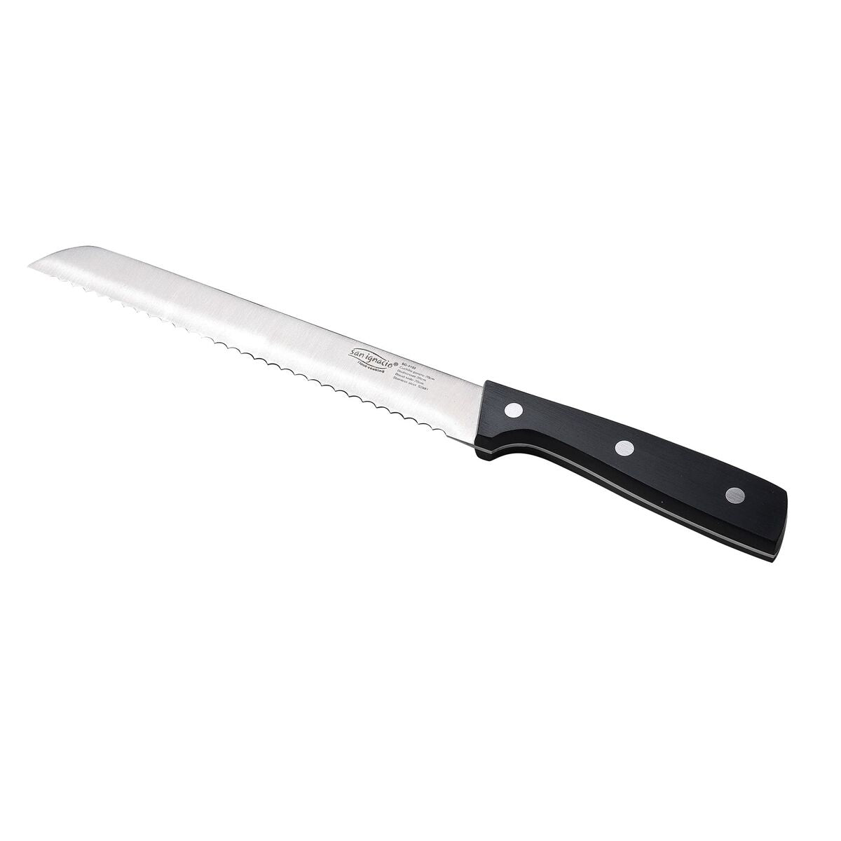 Cuțit pentru pâine San Ignacio Expert SG41026 Oțel inoxidabil ABS (20 cm) - www.goemag.com