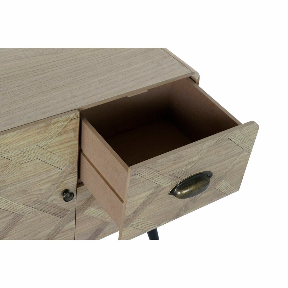 Dulap cu Sertare DKD Home Decor Natural Negru MDF (60 x 30 x 56 cm) - www.goemag.com