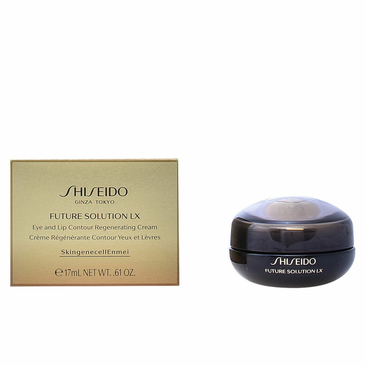 Tratament Anti-aging pentru Ochi și Buze Shiseido Regenerating Cream (17 ml)