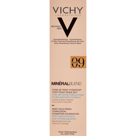 Fondo de Maquillaje Vichy Mineral Blend 30 ml Nº 09-cliff