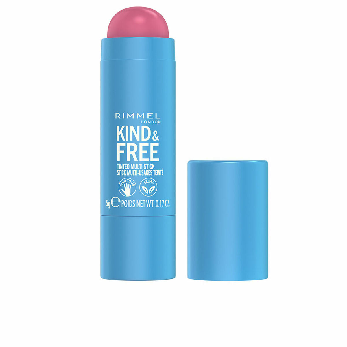 Fard de Obraz în Stick Rimmel London Kind & Free Nº 003 Pink heat 5 g