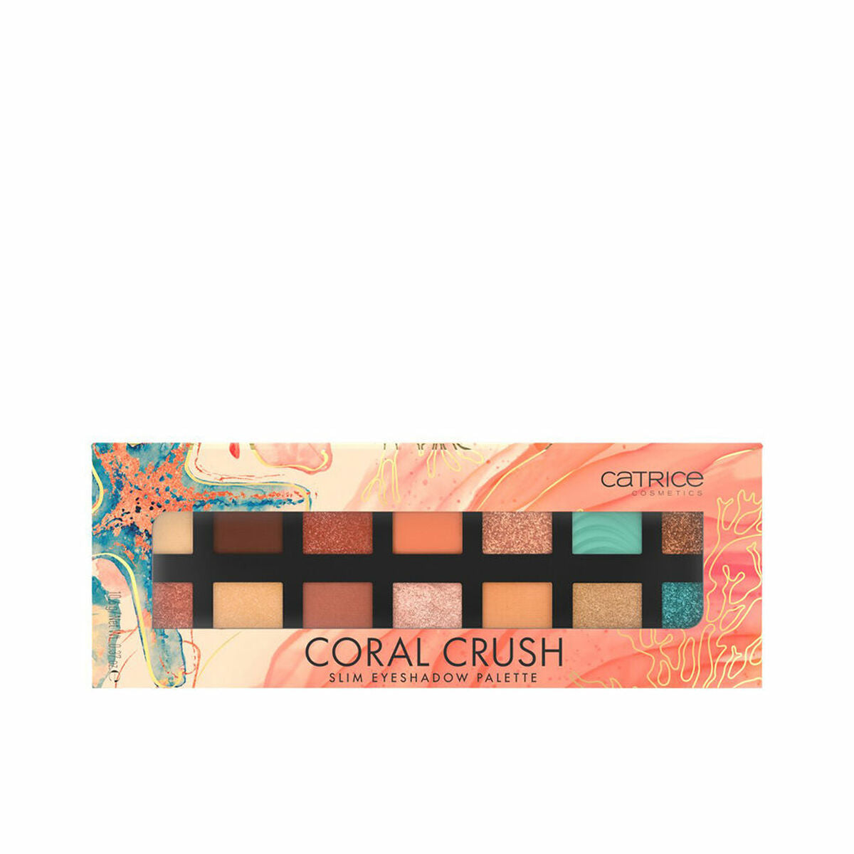 Paleta de Sombras de Ojos Catrice Coral Crush Nº 030 Under the sea 10,6 g