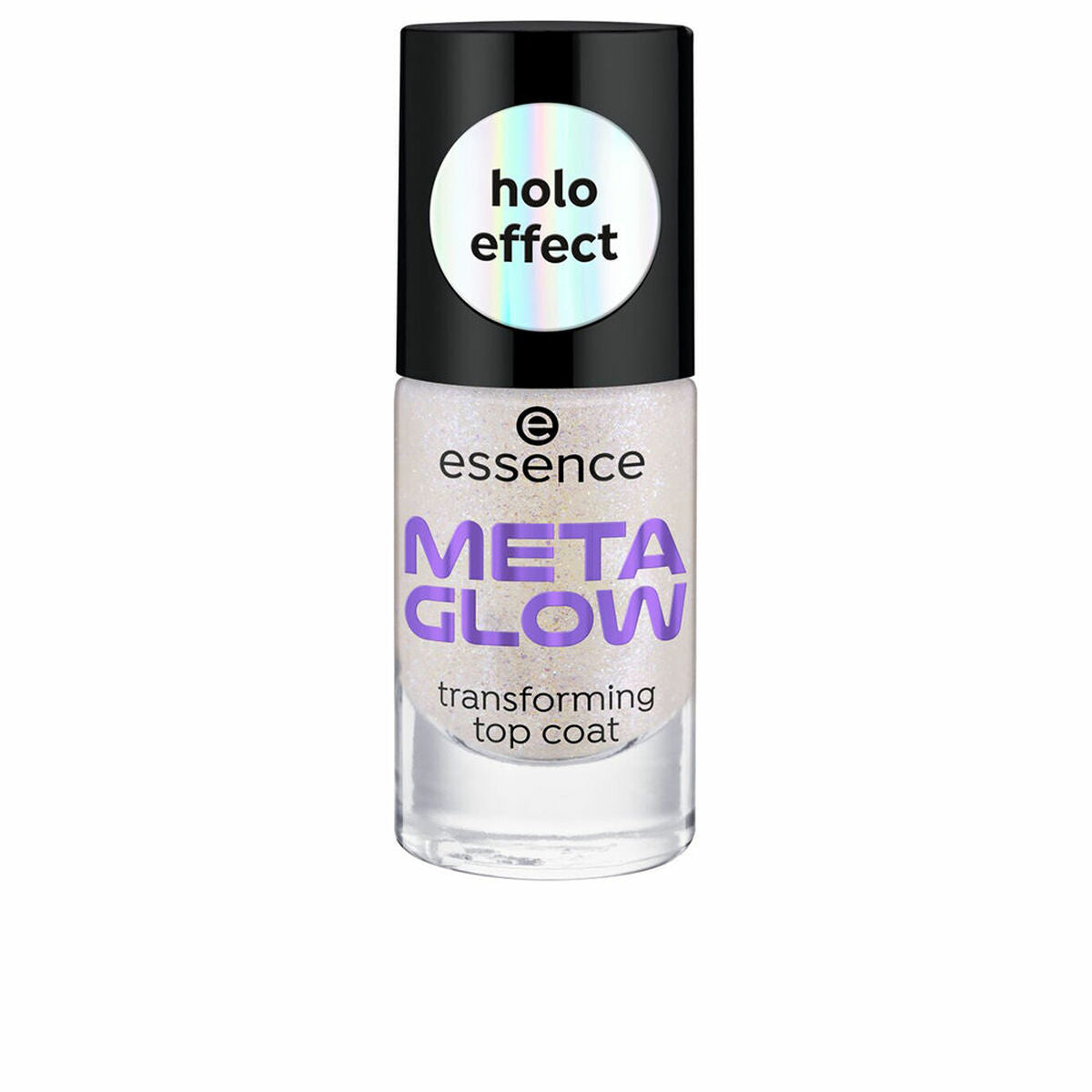 Nail polish top coat Essence META GLOW 8 ml