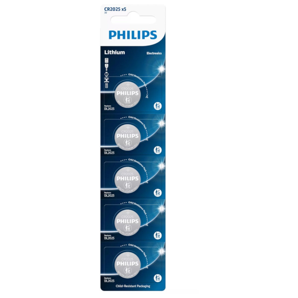 Baterie Buton de Litiu Philips CR2025P5/01B 3 V