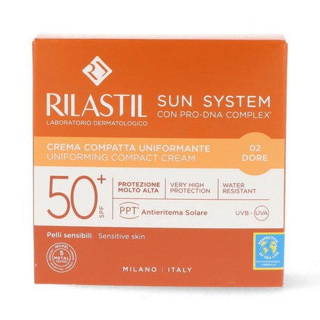 Pudră Compactă Bronzantă Rilastil Sun System Auriu* 10 g