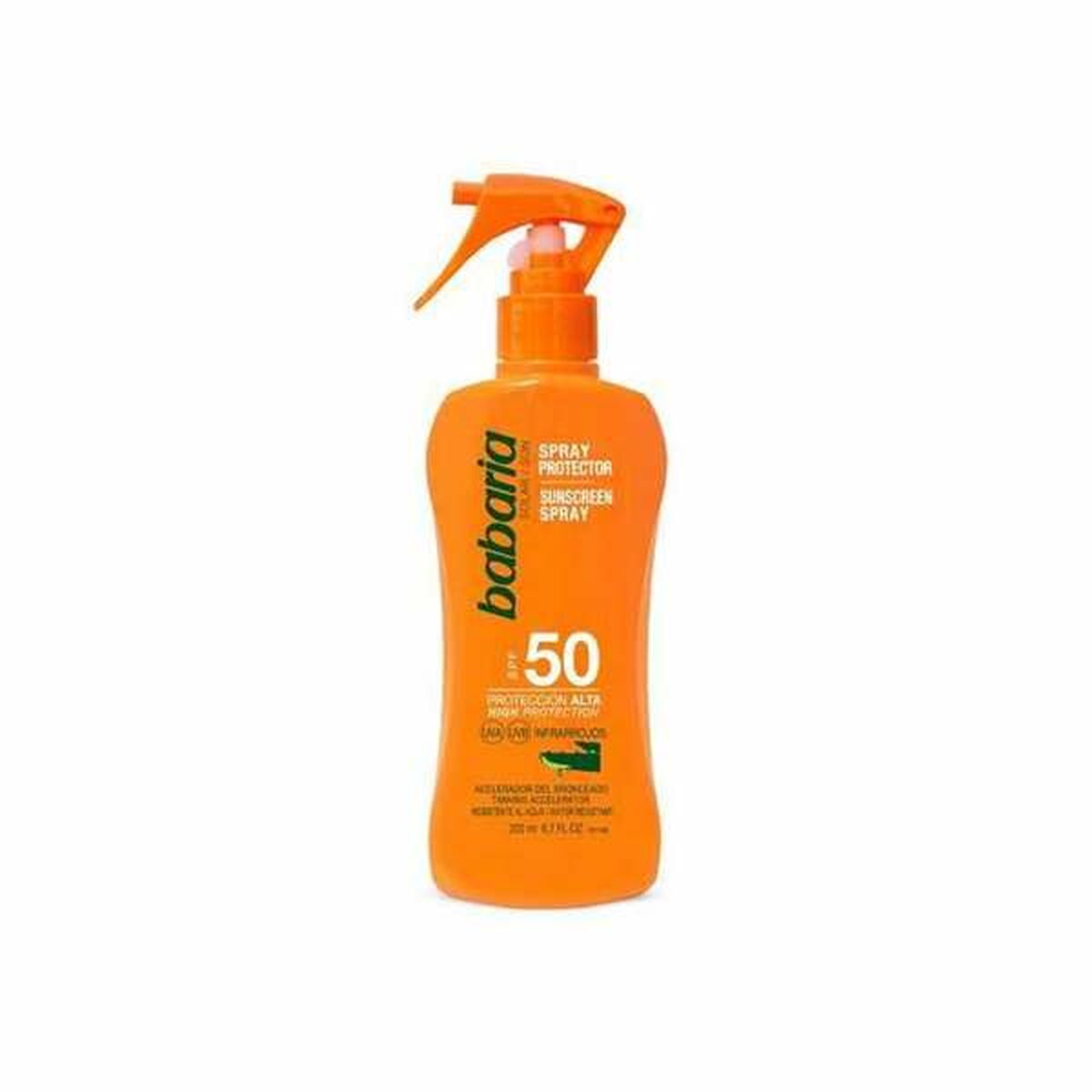 Protector Solar Corporal en Spray Babaria Spf 50 200 ml