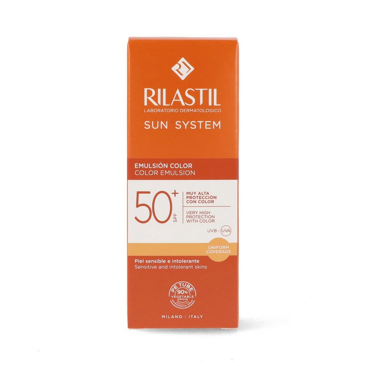 Protector Solar Colorat Rilastil Sun System Spf 50+ (50 ml)