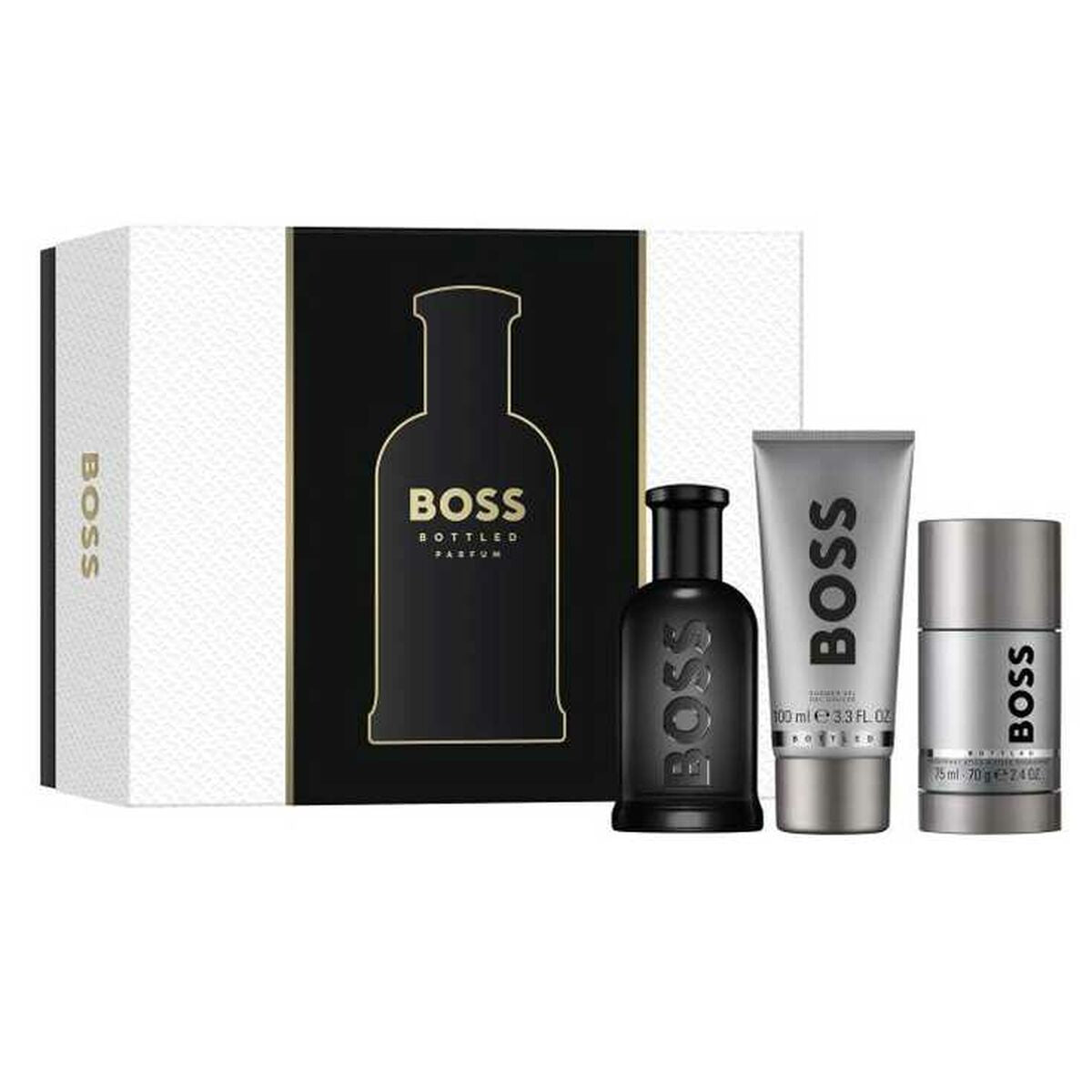 Set de Parfum Bărbați Hugo Boss-boss Boss Bottled Parfum 2 Piese