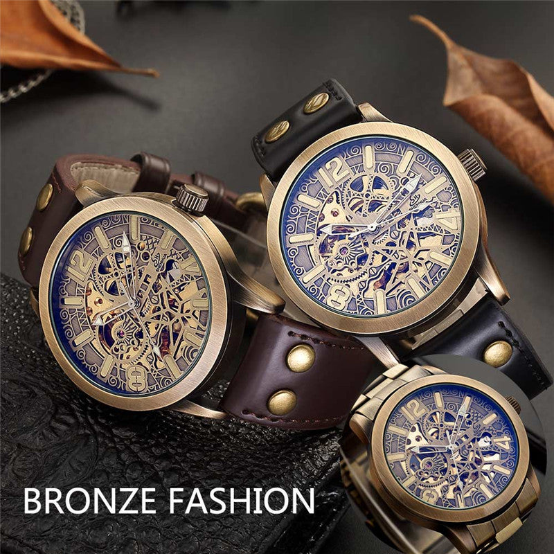 Hollow mechanical watch goemag