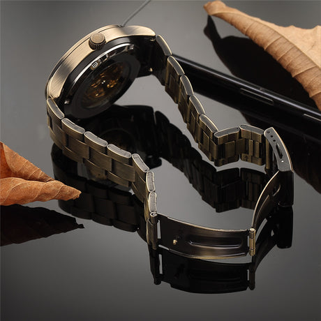 Hollow mechanical watch goemag