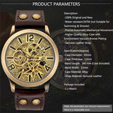 Hollow mechanical watch goemag