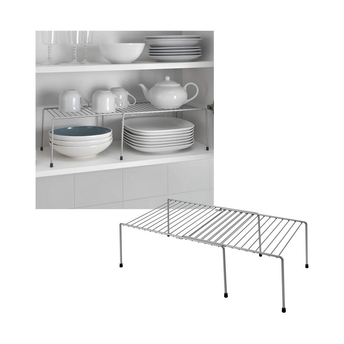 Rafturi Metaltex Adapto Metal (57/33 x 24 x 15 cm) Metaltex