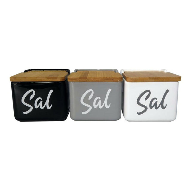 Solniță cu capac Ceramică Versa
