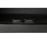Mobilă TV DKD Home Decor Negru Ratan Lemn de mango (145,5 x 40,5 x 60 cm) DKD Home Decor