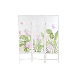 Paravan pliant DKD Home Decor Tropical MDF Nailonas (150 x 2 x 180 cm) DKD Home Decor