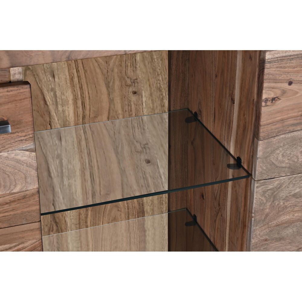 Servantă DKD Home Decor Maro Geam Salcâm (175 x 40 x 78 cm) DKD Home Decor