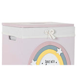 Set de Coșuri DKD Home Decor Alb Infantil Lemn de paulownia (40 x 30 x 55 cm) (5 Piese) DKD Home Decor
