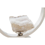 Vază DKD Home Decor Șampanie Geam Aluminiu (15 x 15 x 56 cm) DKD Home Decor