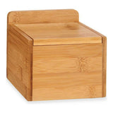Solniță cu capac Maro Bambus (14 x 9 x 11,5 cm) BigBuy Home