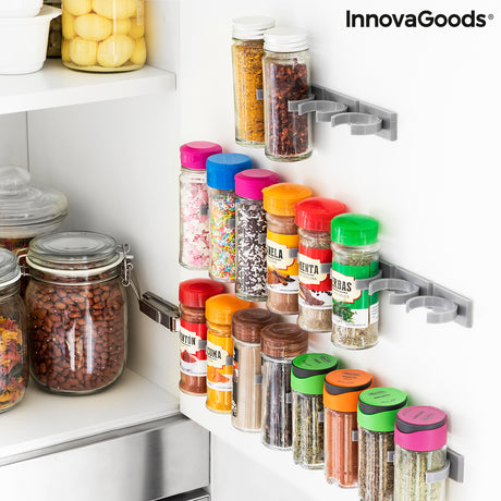 Organizator de condimente adeziv și divizibil Jarlock x20 InnovaGoods InnovaGoods