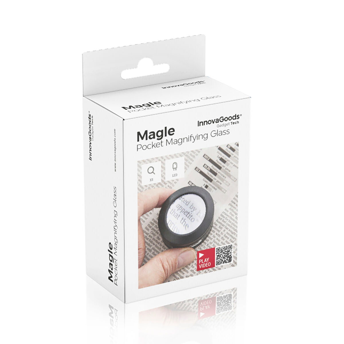 Lupa de buzunar cu LED Magle InnovaGoods InnovaGoods