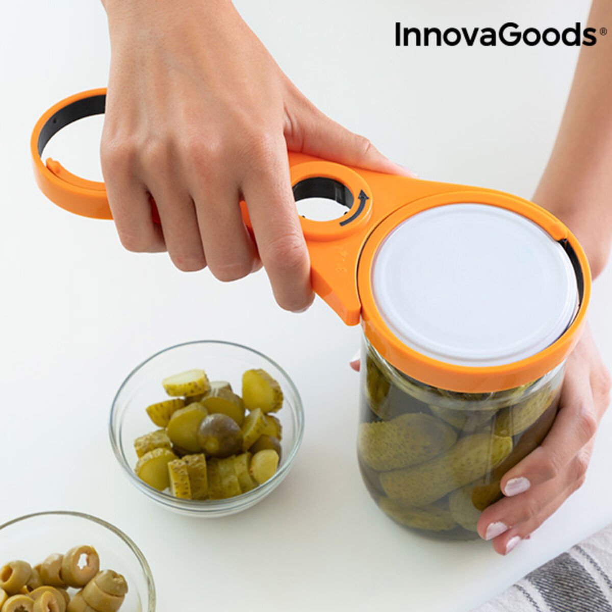 Desfăcător de Borcane Multifuncțional 5 în 1 InnovaGoods - www.goemag.com