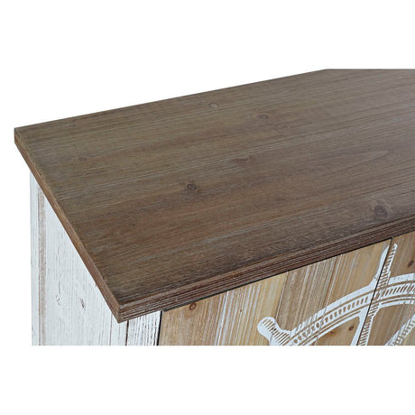 Dulap DKD Home Decor Brad Albastru Alb (76.5 x 35 x 80.5 cm) - www.goemag.com