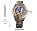 European And American Style Men's Fashion Hollow Retro Carved Automatic Mechanical Watch - www.goemag.com